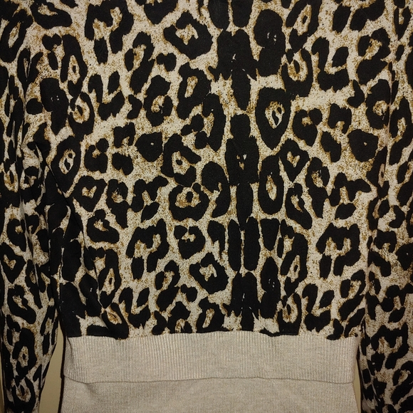 INC Leopard Print Sweater 🐆 - Picture 2 of 3